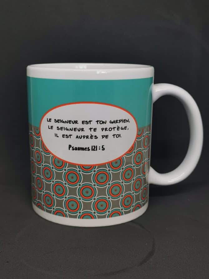 Tasse décor géométrique 1