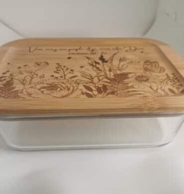 Lunch Box Bambou et Verre