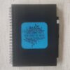 Carnet noir et cuir