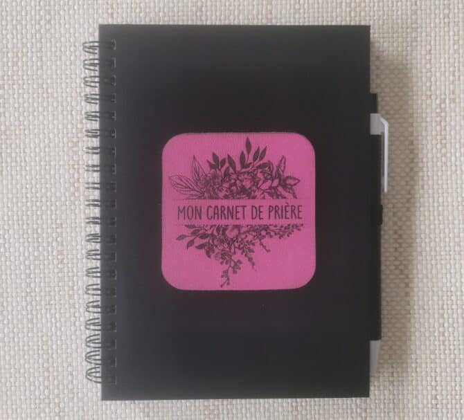 Carnet noir et cuir 4