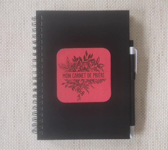 Carnet noir et cuir 5