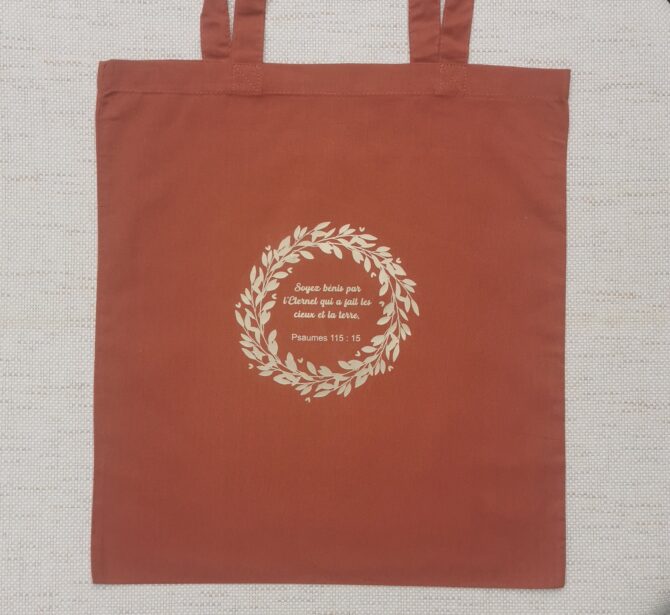 Tote bag terracotta 2