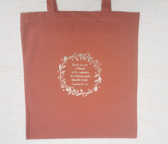 Tote bag terracotta 3