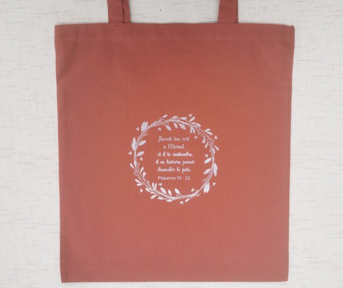 Tote bag terracotta 4