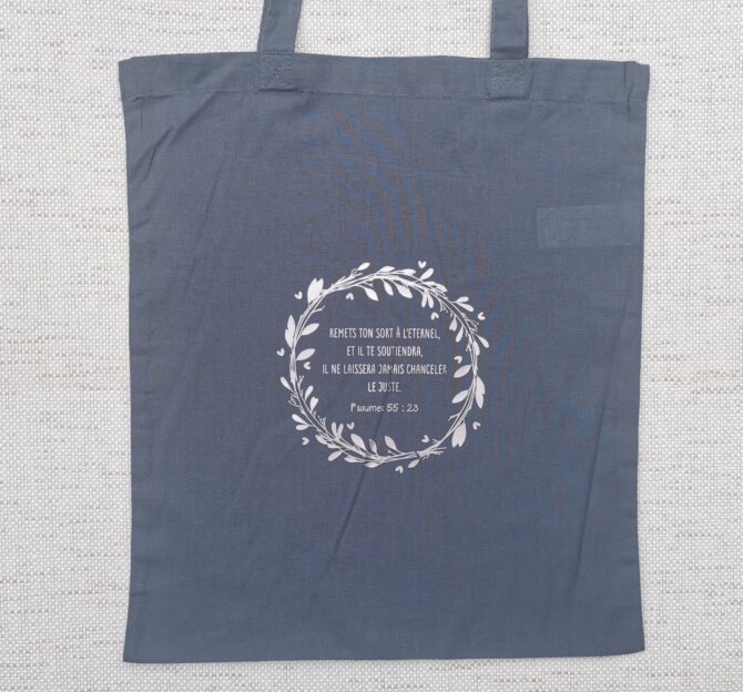 Tote bag gris 4