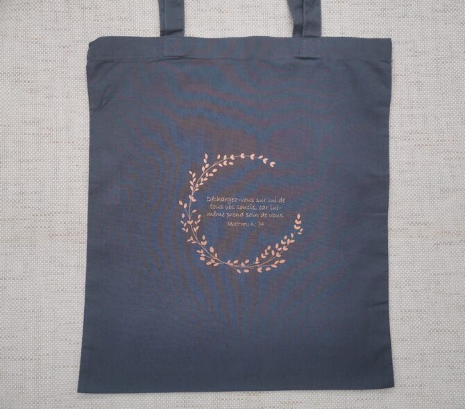 Tote bag gris 7