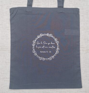 Tote Bags Couleur Gris