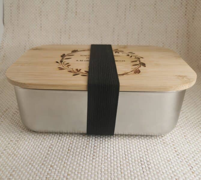 Lunch box bambou et inox 2