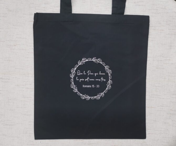 Tote bag noir 1