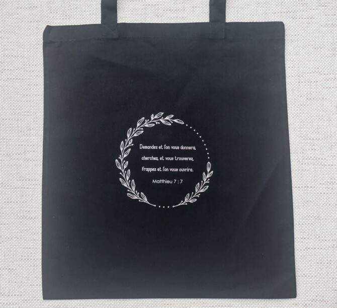 Tote bag noir 3