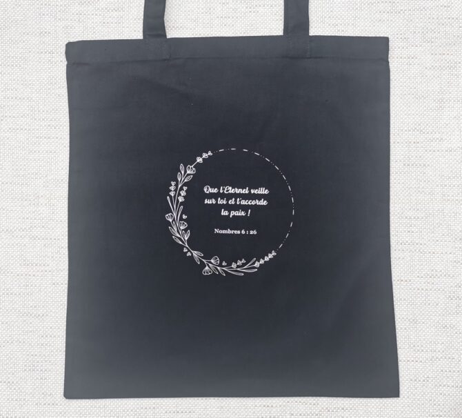 Tote bag noir 2