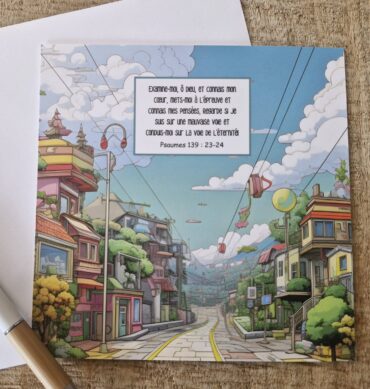Carte n°51 - Psaumes 139 : 23-24