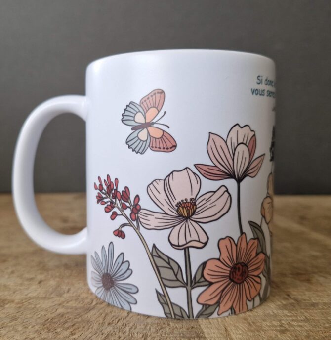 Tasse mate Jean 8 : 36 – Image 3