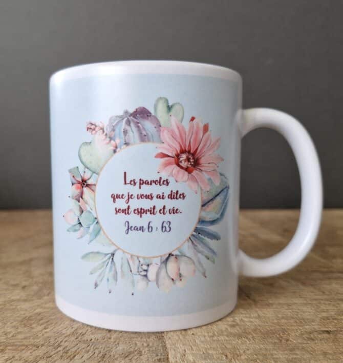 Tasse mate Jean 6 : 63