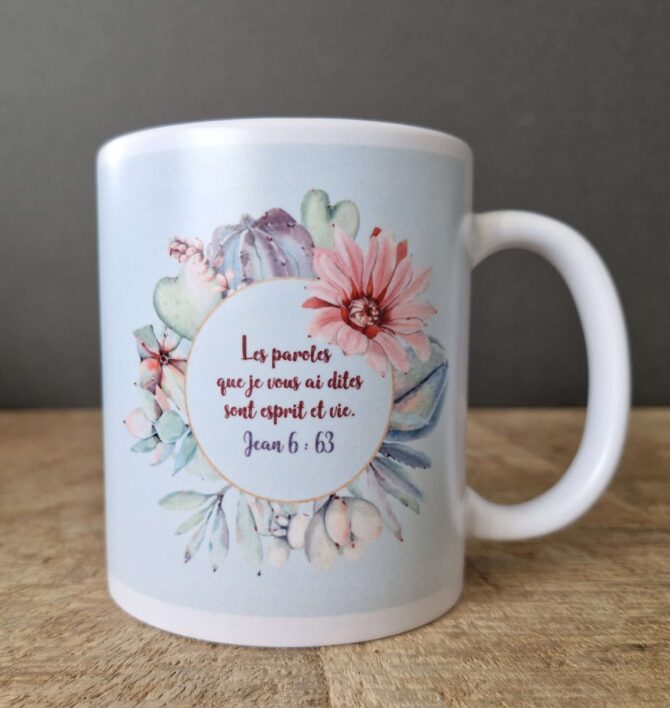 Tasse mate Jean 6 : 63