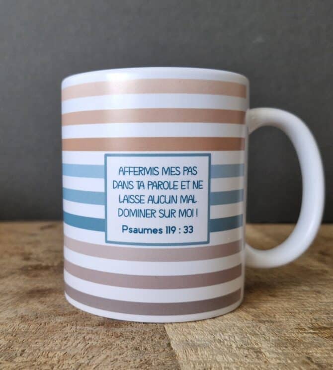 Tasse mate Psaumes 119 : 33