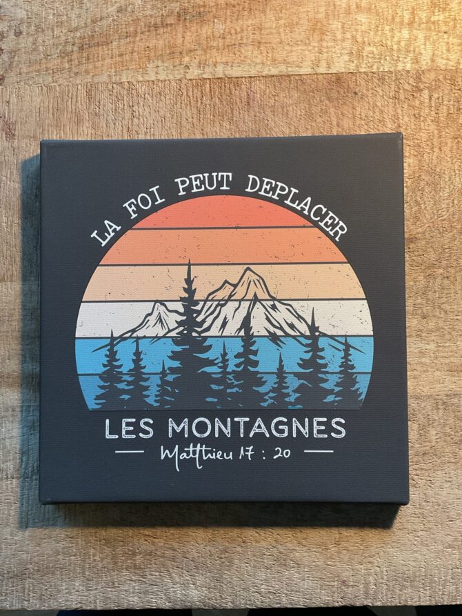 Tableau 30x30 Matthieu 17:20