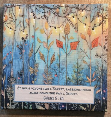 Tableau 40x40 Galates 5:25