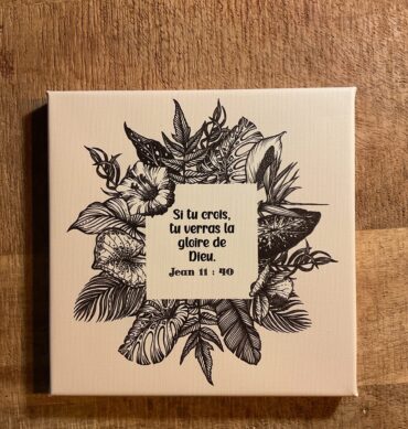 Tableau 20x20 Jean 11:40