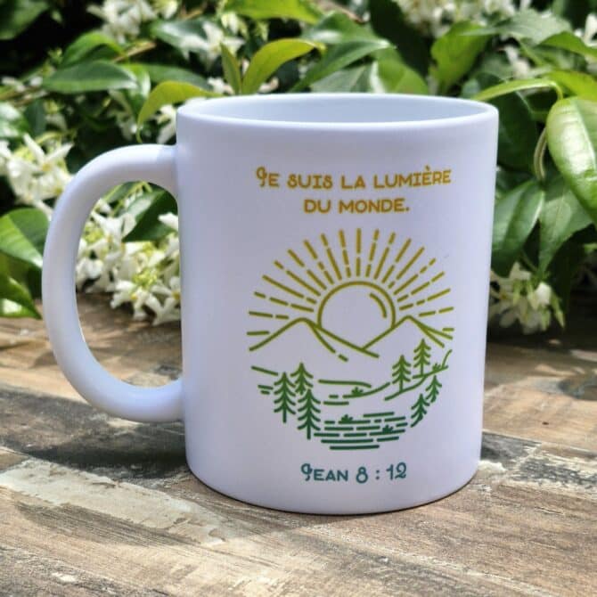 Tasse mate Jean 8:12