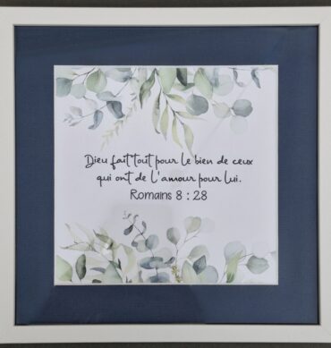 Cadre 20x20, Romains 8 : 28