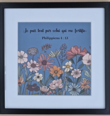 Cadre 20x20, Philippiens 4 : 13