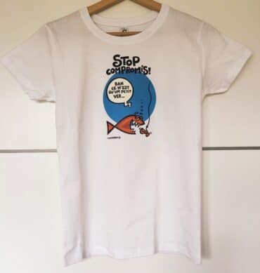 Tee-Shirt Stop Compromis Femme