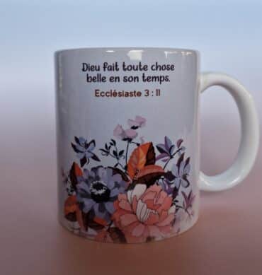 Tasse brillante - Ecclésiaste 3 : 11