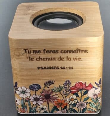 Mini-enceinte Bluetooth - Psaumes 16:11