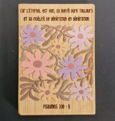 Magnet bambou - Psaumes 100 : 5